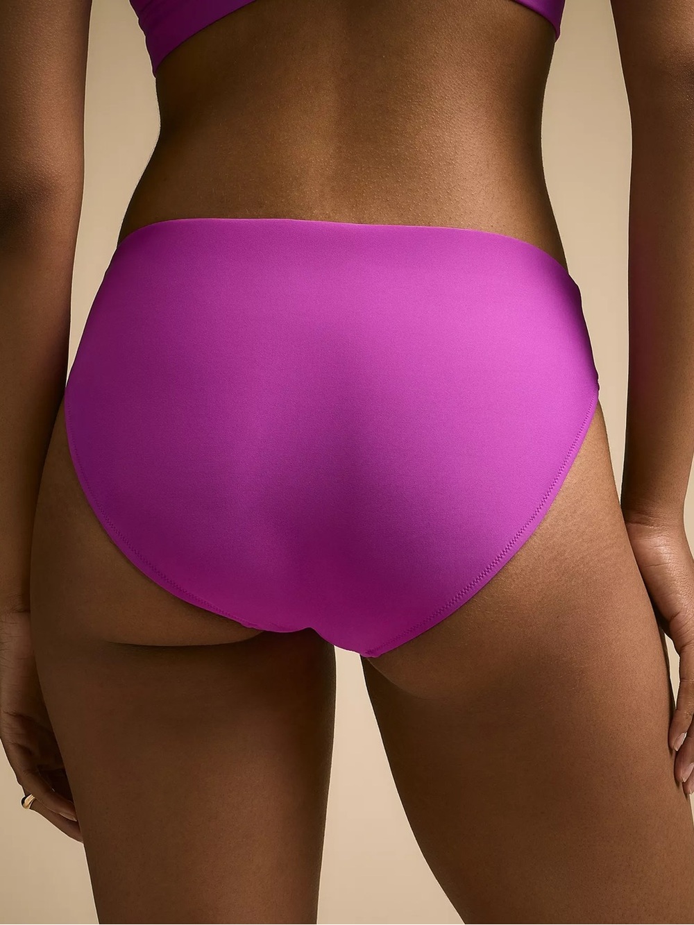 NWT Calia Electric Orchid Mid Rise Bikini Bottom with Moderate Coverage Size S - Picture 6 of 6